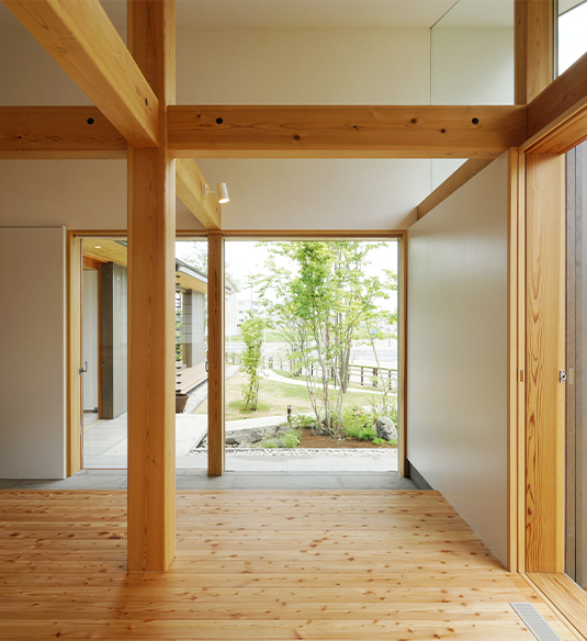 モデルハウス「あいの杜」の内装