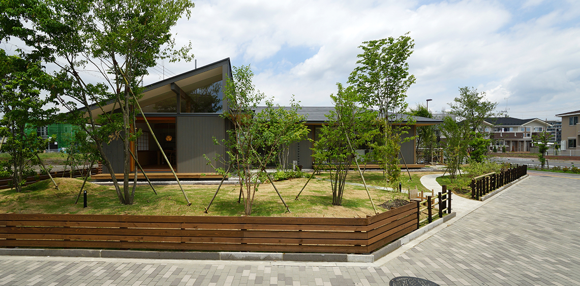 モデルハウス「あいの杜」の外観