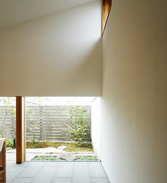 モデルハウス「あいの杜」の居間