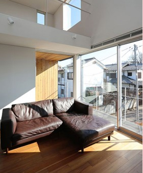 一戸建て住宅のリビング