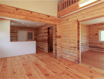 山小屋気分を存分に味わえます