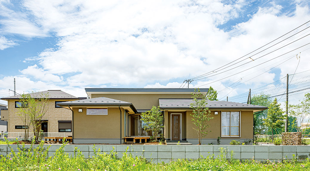 モデルハウス「あいの杜」の外観