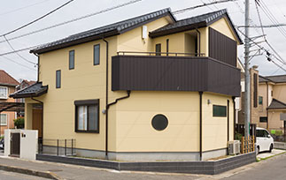 一戸建て住宅の外観