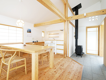 モデルハウス「あいの杜」リビング